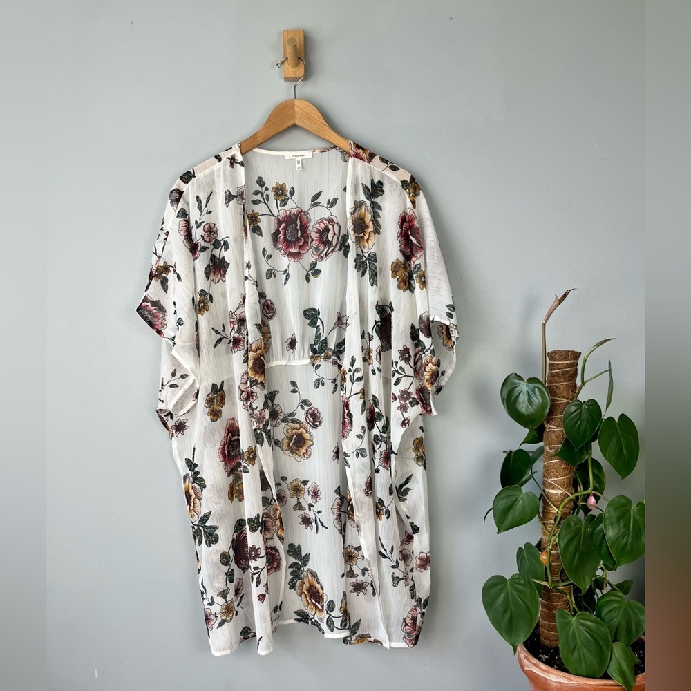 Maurices Floral Cardigan